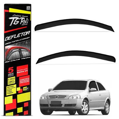 Calha De Chuva Astra Hatch 1999 A 2011 Acrílico Fumê 2 Portas Tgpoli