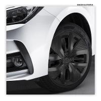 Jogo De Calota Polo Track 2021 A 2025 Aro 15 Cubo Padrão Preto Fosco - 2