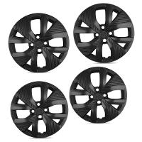 Jogo De Calota Polo Track 2021 A 2025 Aro 15 Cubo Padrão Preto Fosco - 3