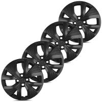 Jogo De Calota Polo Track 2021 A 2025 Aro 15 Cubo Padrão Preto Fosco - 5