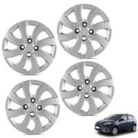 Jogo De Calota Palio Attractive 2012 2013 Aro 14 Cubo Baixo Prata - 1