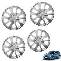 Jogo De Calota Sandero Logan 2014 A 2020 Aro 15 Pressão Prata - 1