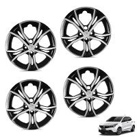 Jogo De Calota Argo 2023 Aro 15 Cubo Padrão Preto E Prata - 1