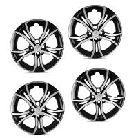 Jogo De Calota Argo 2023 Aro 15 Cubo Padrão Preto E Prata - 3