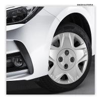 Jogo De Calota Fiesta 2011 2012 Aro 14 Cubo Baixo Prata - 2