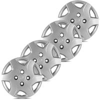 Jogo De Calota Celta 2012 A 2015 Aro 13 Cubo Baixo Prata - 5