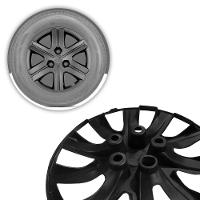 Jogo De Calota Kwid Zen 2021 A 2023 Aro 14 Cubo Padrão Grafite