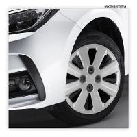 Jogo De Calota Agile 2010 A 2013 Aro 14 Cubo Baixo Prata - 2