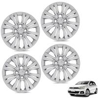 Jogo De Calota Gol Voyage G7 2017 2018 Aro 14 Cubo Alto Prata - 1