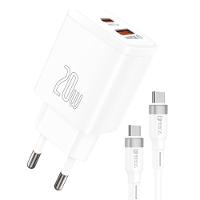 Carregador 20w Turbo Branco Para Iphone 12 Pro Max - 1