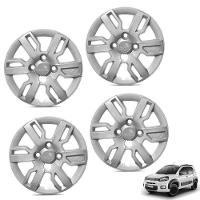 Jogo De Calota Uno Way 2013 A 2015 Aro 13 Cubo Baixo Prata - 1