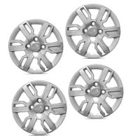 Jogo De Calota Uno Way 2013 A 2015 Aro 13 Cubo Baixo Prata - 3