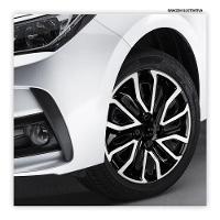 Jogo De Calota Argo Cronos 2022 Aro 14 Cubo Baixo Preto E Prata - 2