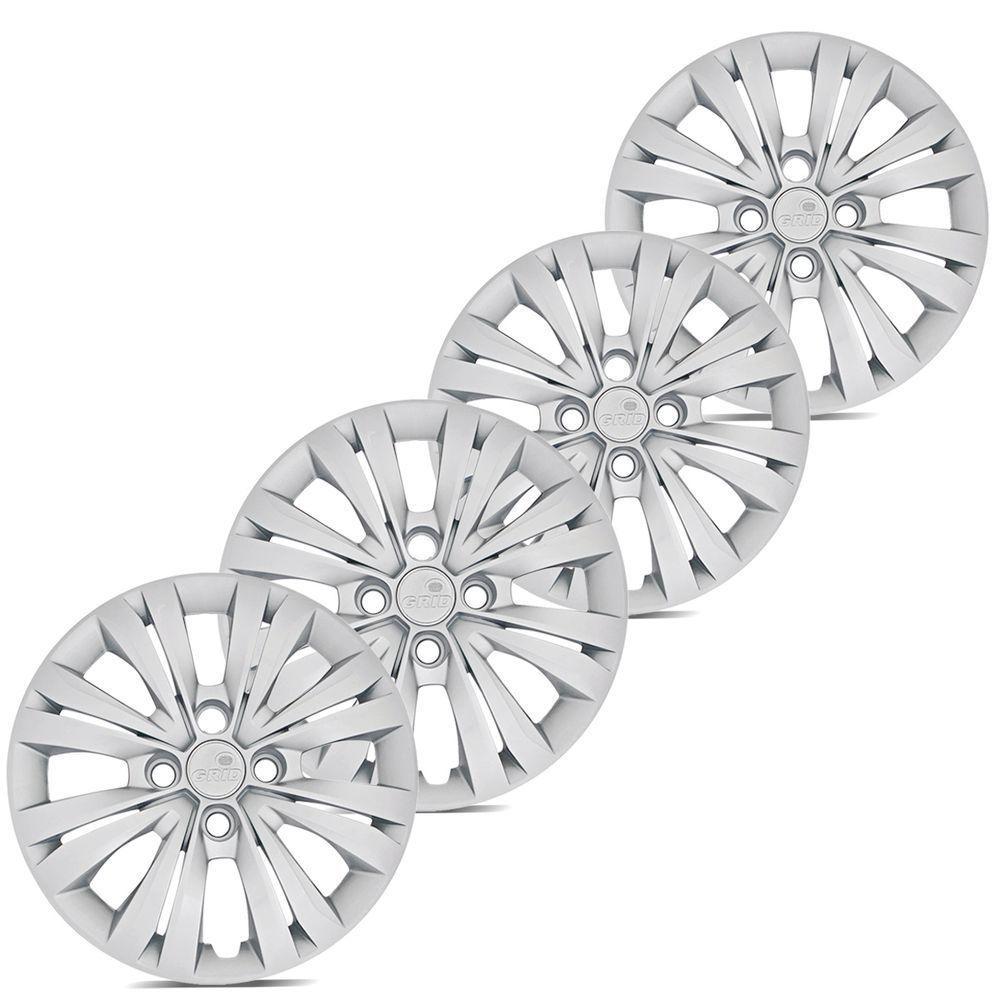 Jogo De Calota Gol Voyage G7 2017 2018 Aro 15 Cubo Padrão Prata - 5