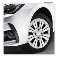 Jogo De Calota Gol Voyage G7 2017 2018 Aro 15 Cubo Padrão Prata - 2