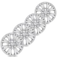 Jogo De Calota Gol Voyage G7 2017 2018 Aro 15 Cubo Padrão Prata - 5