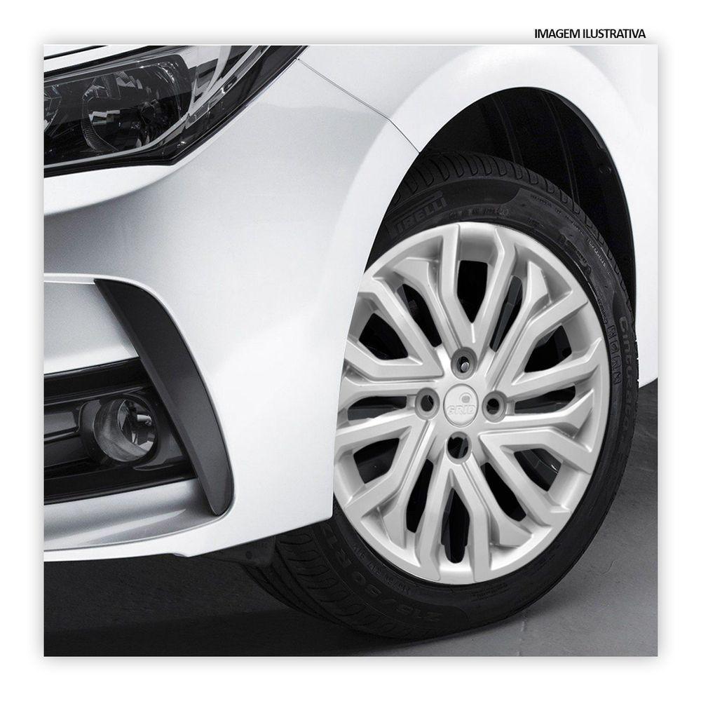 Jogo De Calota Argo Cronos 2022 Aro 15 Cubo Padrão Prata - 2