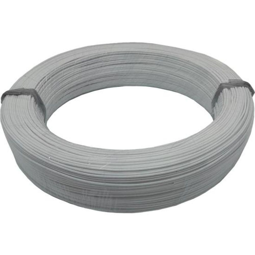 Fio Polarizado 2 X 0,14mm Branco Tiaflex - Rl / 100 - 1