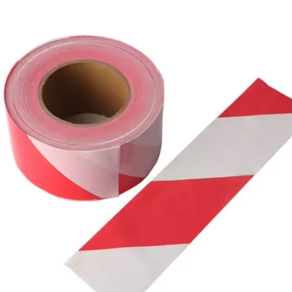 Fita Sinalizaçao 200 Metros Zebrada Segurança Isolamento Area Restrita Demarcaçao Obra Proteçao Perigo Sem Cola - 7