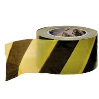 Fita Sinalizaçao Zebrada 200 Metros Segurança Demarcaçao Area Isolada Isolamento Sem Cola Perigo Obra Proteçao - 1