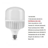 Lâmpada T160 Led 200w E40 6500k Autovolt -g-light - 3