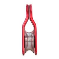 Polia Oscilante 30kn Rolamentada Light Base Chata Usclimb Corda De Até 11mm Ce Uiaa