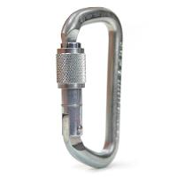 Mosquetão Aço 45kn Assimétrico D Rosca Keylock Ce En Uiaa Nbr Usclimb - 2