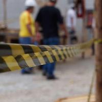 Fita Sinalizaçao 200 Metros Segurança Zebrada Demarcaçao Area Restrita Isolamento Proteçao Sem Cola - 6