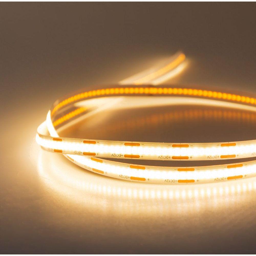 Fita Led Ip20 12w/m 12v Cob 1200lm/m 5mt Nordecor 4000k - 4