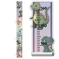 Adesivo Parede Régua Crescimento Dinossauro Dino Jurássico - 1