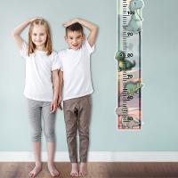 Adesivo Parede Régua Crescimento Dinossauro Dino Jurássico - 6