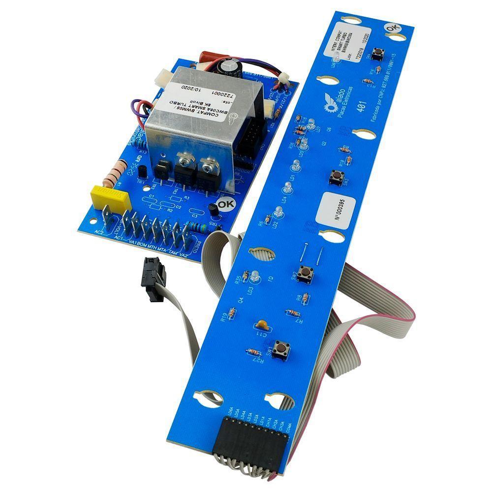 Kit Placa Potencia + Interface Brastemp Lavadora Smart Turbo 8kg - 1