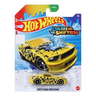 Carrinho Hot Wheels Muda De Cor Shifters Mattel 1-64 Ford Mustang