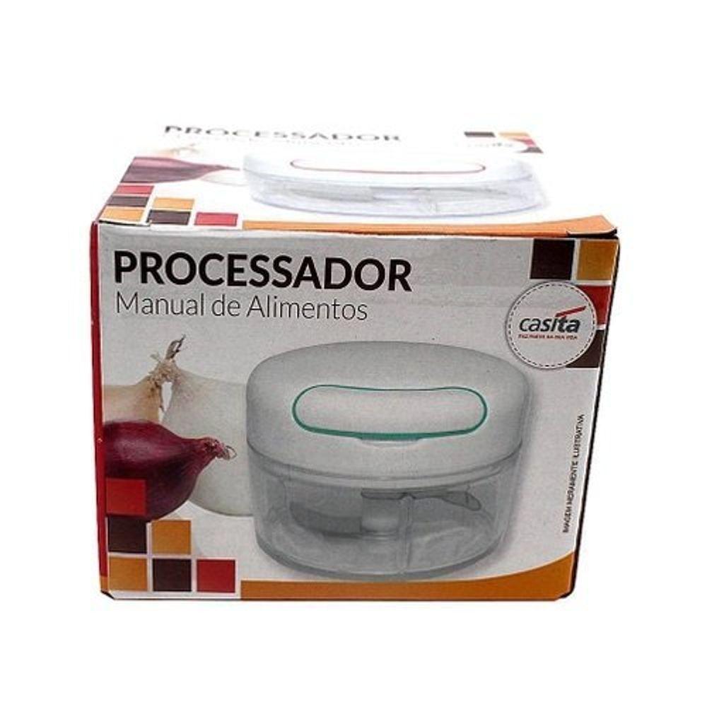 Mini Processador E Triturador De Alimentos Manual - 1