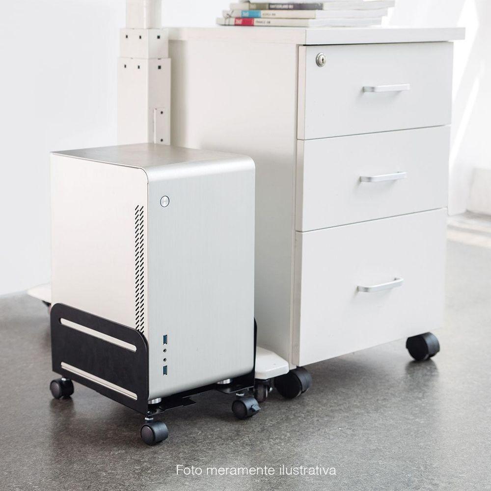 Suporte Para Cpu Ajustável Com Rodízio - Modelo Plmsc02 - 9