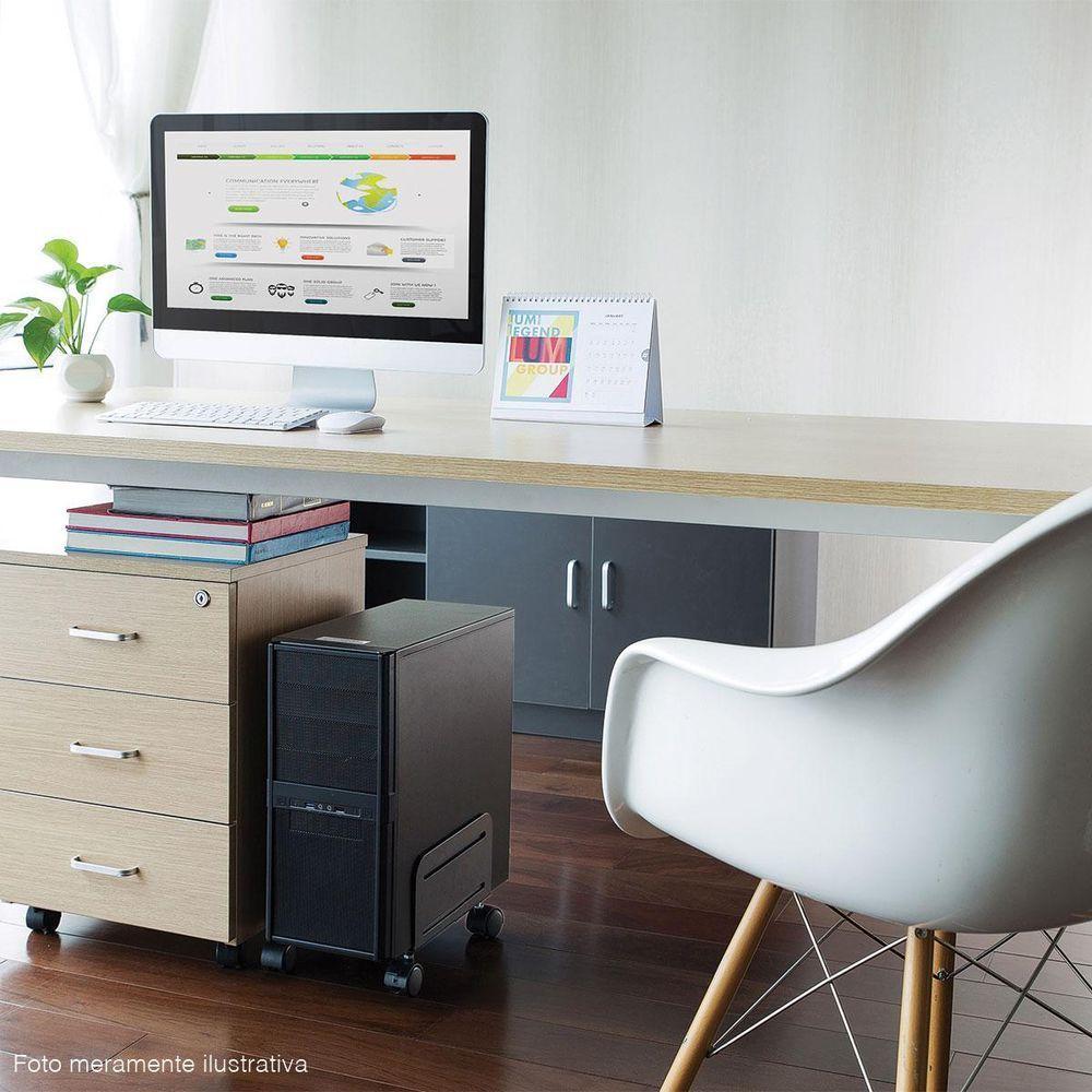 Suporte Para Cpu Ajustável Com Rodízio - Modelo Plmsc02 - 10