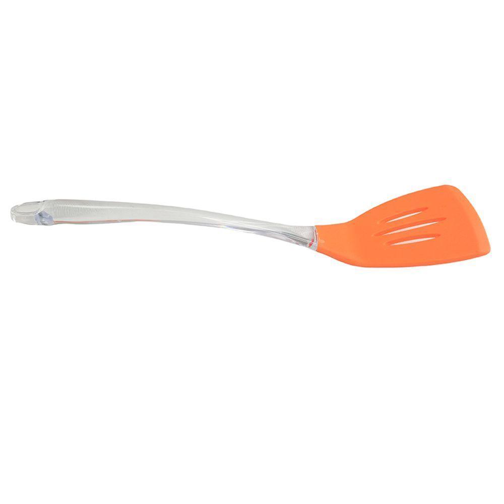 Espatula De Silicone Kit 2 Unidades Cozinha Refeiçao Fritura Receita Utensilio - 2