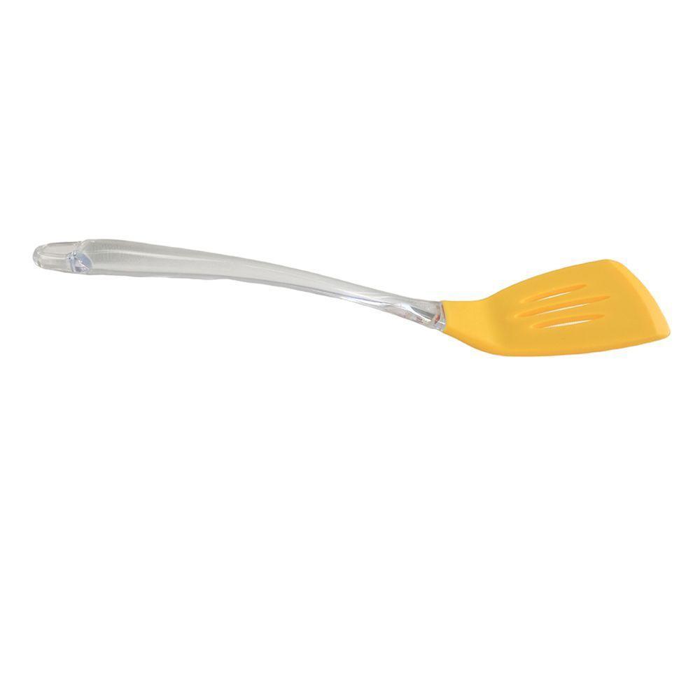 Espatula De Silicone Kit 2 Unidades Cozinha Refeiçao Fritura Receita Utensilio - 6
