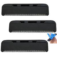Lamina De Reposiçao Para Depilador Kit 3 Unidades Aparador Pelos Braço Costas Depilaçao Barbeador Duravel Resistente - 2
