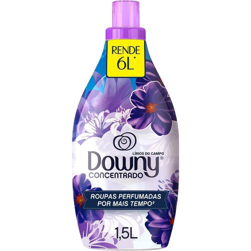 Amaciante Concentrado Lírios Do Campo Downy 1,5l - 1