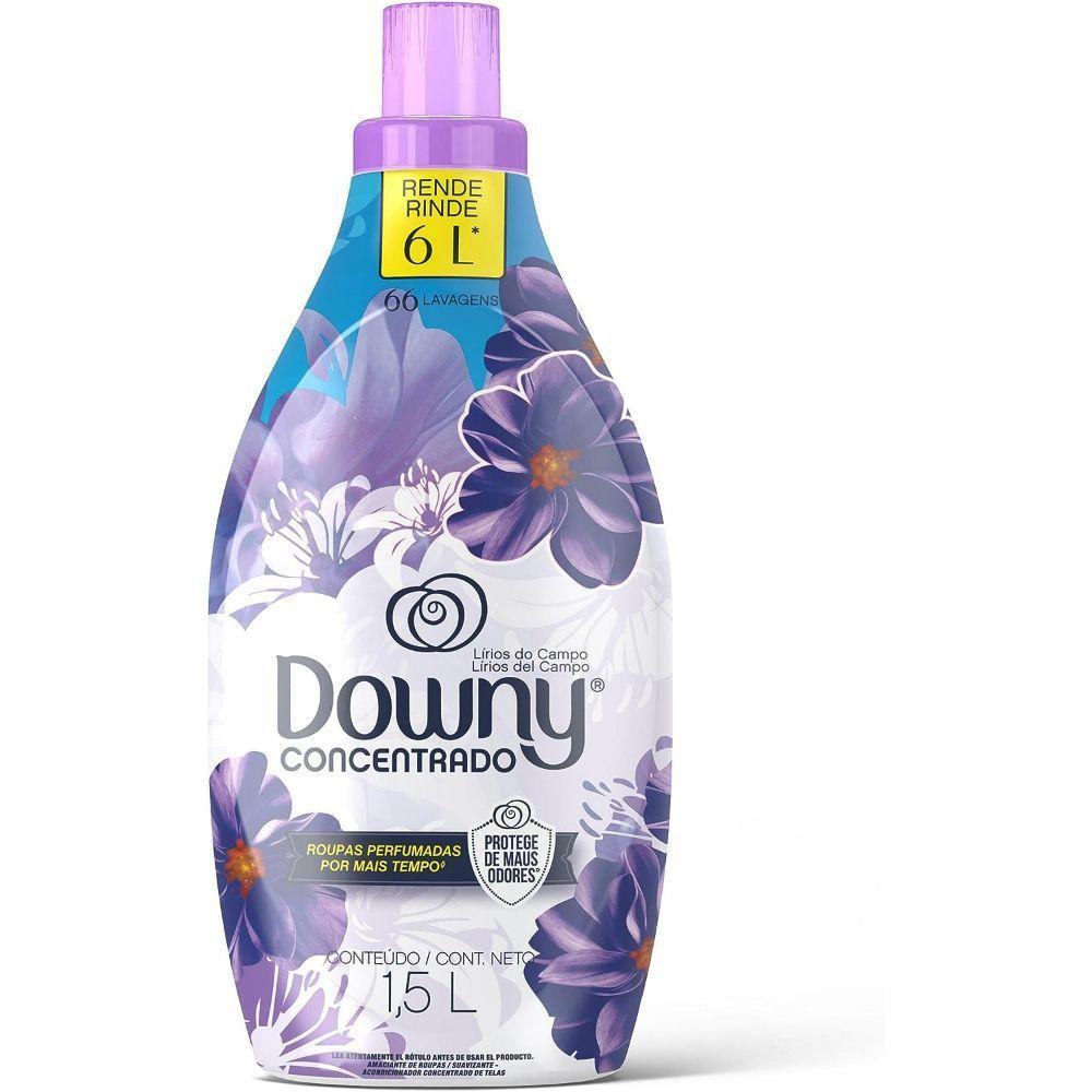 Amaciante Concentrado Lírios Do Campo Downy 1,5l - 6