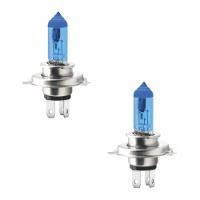 Par De Lampadas Halogena Super Brancas Code-tech One 12v H4 - 1