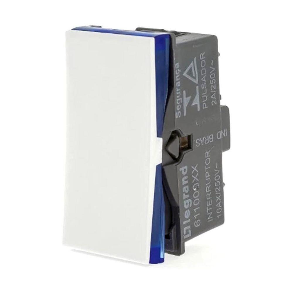 Interruptor Paralel 10a 250v B.parafuso 1m Branca 611001bc - 1