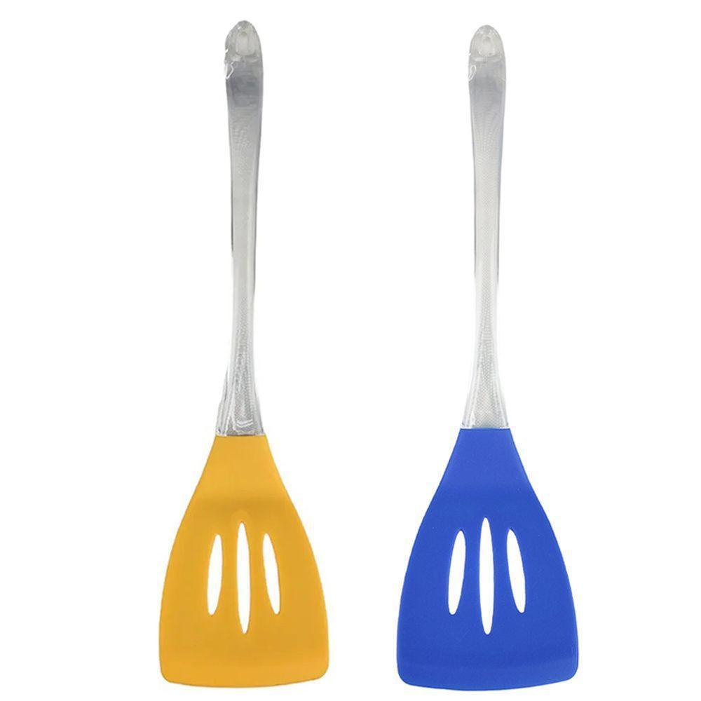 Espatula De Silicone Kit 2 Unidades Cozinha Utensilio Receita Doce Salgado Fritura Refeiçao - 1