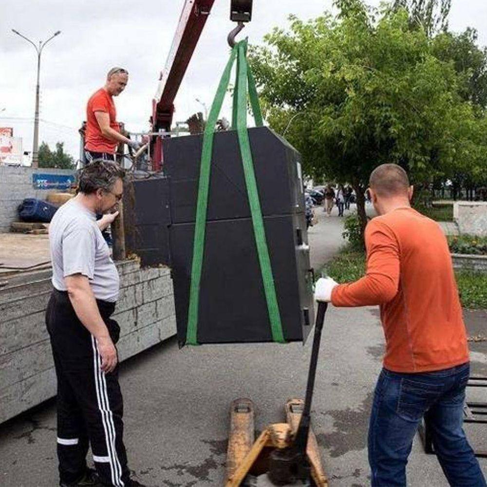 Cinta De Elevaçao Carga Pesada 2 Toneladas 5 Metros Reforçada Resistente Reboque Guincho Caminhao Obra Construçao - 7