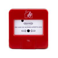 Acionador Manual Endereçável Segurimax - Led Vermelho - 3