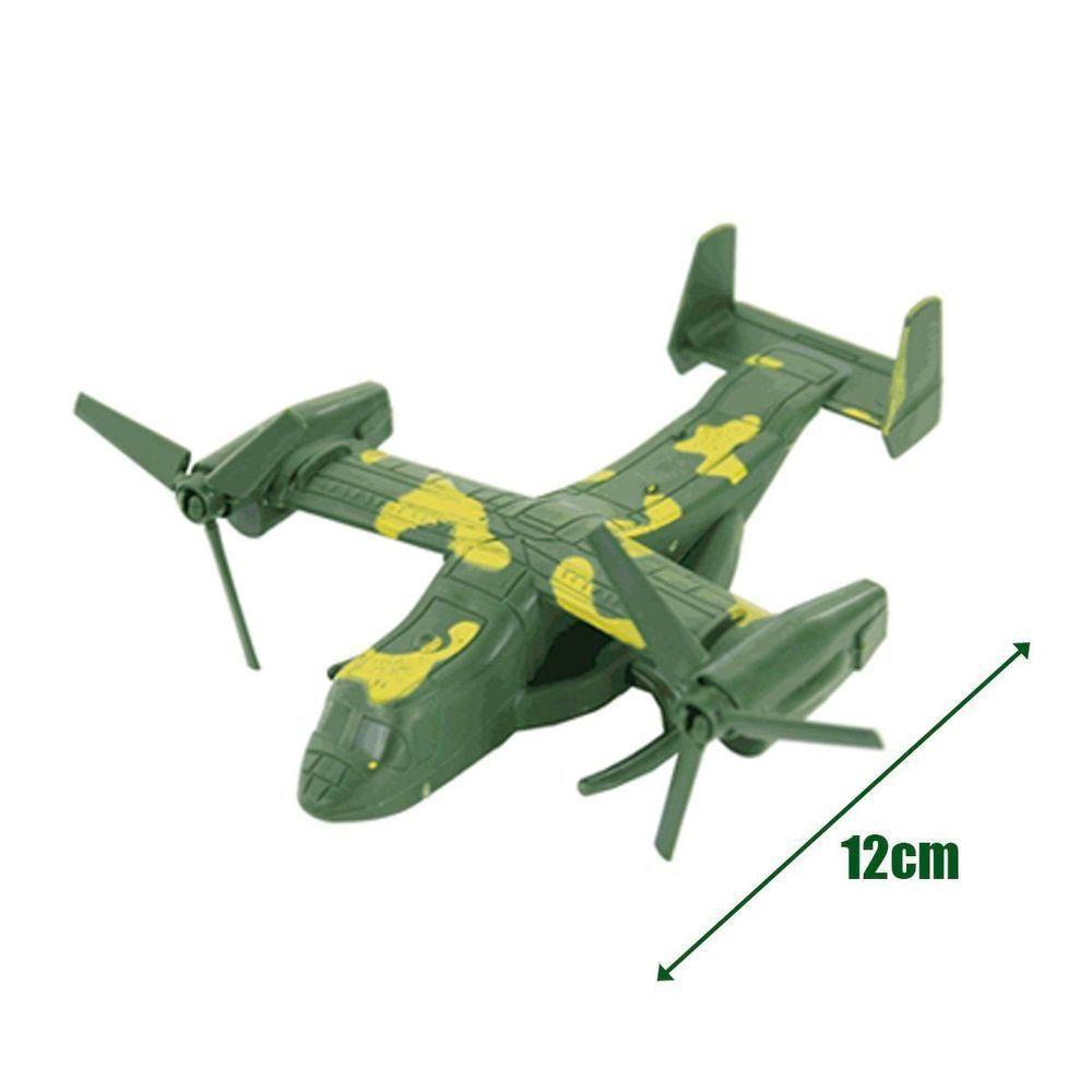 Kit Brinquedos Veículos Militares Soldados Miniatura 20 Peças - 5