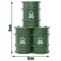 Kit Brinquedos Veículos Militares Soldados Miniatura 20 Peças - 9