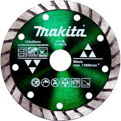 Disco Diamantado Max Turbo Corte 110 X 20 Mm Makita