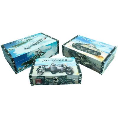 Conjunto Caixa Paz E Amor 3 Peças Porta Objetos Decorativo
